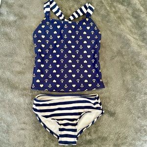 Girls tankini bathing suit-Never worn